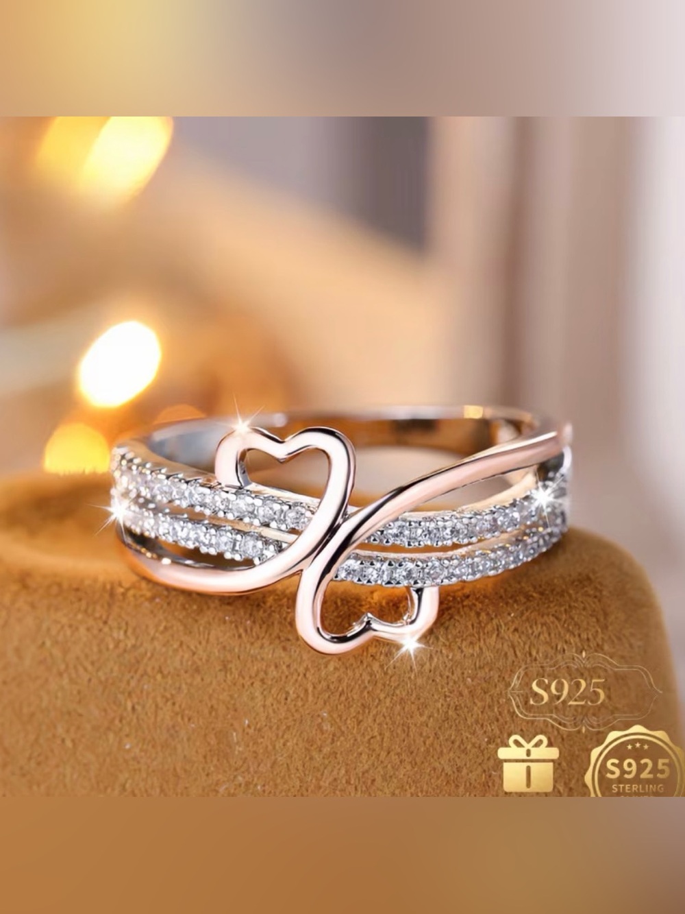 NEW MOISSANITE RING